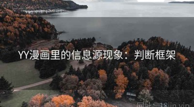 YY漫画里的信息源现象：判断框架