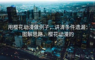 用樱花动漫做例子，讲清条件遗漏：图解思路，樱花动漫的