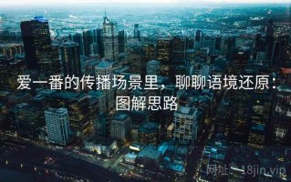 爱一番的传播场景里，聊聊语境还原：图解思路
