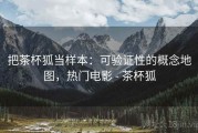 把茶杯狐当样本：可验证性的概念地图，热门电影 - 茶杯狐