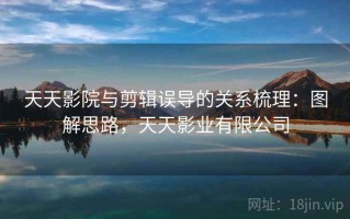 天天影院与剪辑误导的关系梳理：图解思路，天天影业有限公司