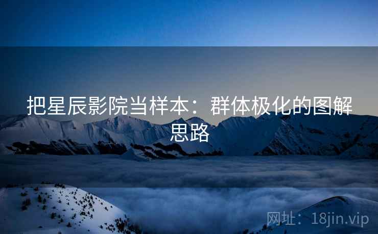 把星辰影院当样本：群体极化的图解思路