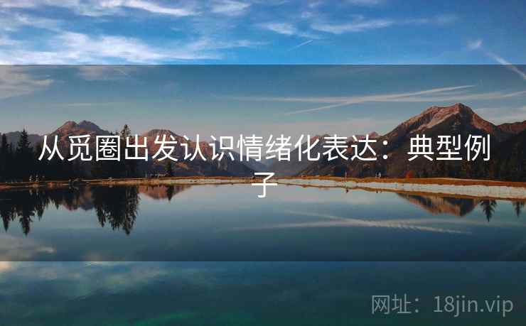从觅圈出发认识情绪化表达:典型例子 从觅圈出发认识情绪化表达:典型例子